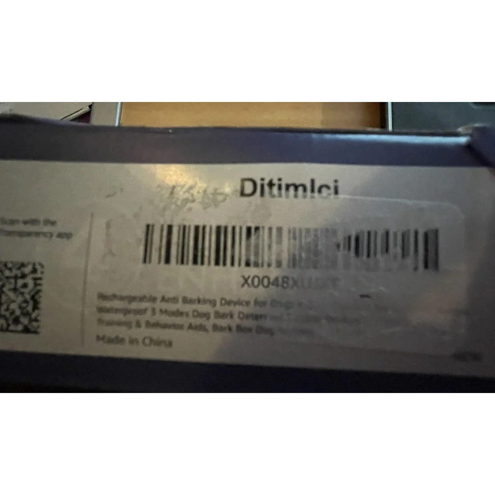 Ditimici Anti Barking Device 4 Ultrasonic Transmitters Black Model X1